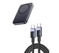 UGREEN Nexode Power Bank Magnetico 10000mAh con UGREEN 100W Cavo USB C PD 3.0, Cable Type C Ricarica Rapida 20V 5A 1M