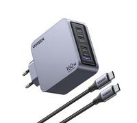 Ugreen Nexode Pro 160W GaN Charger with USB-C Cable Caricabatteria 25877