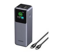 UGREEN Nexode Pro 200W Power Bank 25000mAh Ricarica Rapida Caricatore Portatile PC USB C PD3.1 140W 3 Porte Display TFT Compatible avec iPhone 17 16 15 14 Plus Pro Max Galaxy S25 S24 A56 MacBook iPad