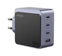 Caricatore rapido - UGREEN - Nexode S - 100W - 4 porte USB - Tecnologia GaN - Grigio