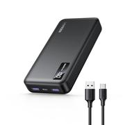 UGREEN Power Bank 20000mAh 22.5W, Caricatore Portatile con Cavo USB C, Batteria Esterna PD 20W con Display LED Compatibile con iPhone 16/15 Pro Max Plus, Galaxy S24 S23 S22 Ultra, Pixel 9/8 XL