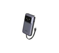 UGREEN Powerbank 10000mAh Uno PB511 30W Built-in USB-C Cable Grigio