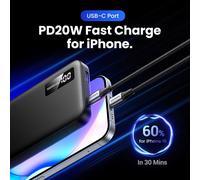 Ugreen Powerbank PB311 USB+ USB-C 20W PD Accumulatore Mini (AAAA) 25742