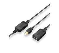 UGREEN Prolunga USB 2.0, Cavo di Estensione A Maschio A Femmina per Stampanti, Tastiere, Console di Gioco, Controller (10M)