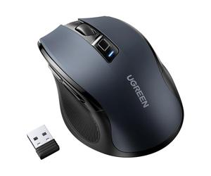 UGREEN Ratón Inalámbrico MU006 2.4GHz 4000DPI Negro