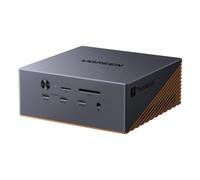 Ugreen Revodok Maxidok 17-in-1 Thunderbolt 5 120000 Mbit/s Marrone, Grigio (MAXI
