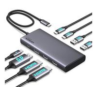 UGREEN Revodok Pro 308 Hub USB C 8 in 1 Docking Station Triplo Display