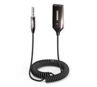 UGREEN Ricevitore Bluetooth 6.0 Jack AUX USB Bluetooth Auto Audio Grigio