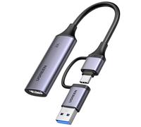 UGREEN Scheda di Acquisizione Video HDMI 4K 30Hz su USB A C 3.0 2K 30Hz