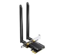 UGREEN Scheda PCIe WiFi 6 AX1800 con Bluetooth 5.4 | 5 GHz, 2,4 GHz, WPA3-SAE, Due Antenne Esterne, Scheda di rete con BT5.4, Windows 11/10, Ideale per Giochi e Streaming