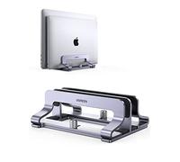 UGREEN Supporto Verticale 2 Slot per Laptop Regolabile, Stand PC Portabile Salvaspazio Compatibile con MacBook, Notebook, iPad