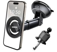 UGREEN Supporto Telefono Auto 2 in 1 | Supporto Telefono Auto per Volante, Porta Cellulare Macchina per Cruscotto, Universale Compatibile con iPhone 14 13 12, Galax