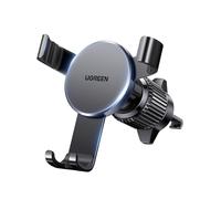 UGREEN Supporto Telefono Auto gravità Aggiorna Gancio per Bocchetta Aria | Porta Cellulare Auto Compatibile con iPhone 18 Pro Max 17 Air 16 15 14 Galaxy S25/S24 Pixel 10 9 8 ecc Nero