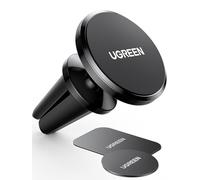 UGREEN Supporto Telefono Auto Magnetico 2 PAD Metallo Inclusi, Porta Cellulare Macchina per iPhone 16 15 14, Galaxy, OPPO, Redmi/Xiaomi, ecc