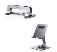UGREEN Supporto Verticale per Laptop e Porta Tablet da Tavolo
