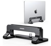 UGREEN Supporto Verticale per Laptop Regolabile, Stand per PC Portabile Salvaspazio Compatibile con MacBook, notebook, iPad Nero