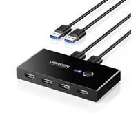 UGREEN 30767 - Switch USB 2.0, 4 USB-A, 2 in 4 Out