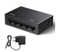 UGREEN Switch di Rete Ethernet 5 Porte Splitter Gigabit Lan Velocità 10/100/1000