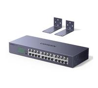 UGREEN Switch Ethernet Gigabit 24 Porte Montaggio Desktop o a Parete