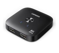 UGREEN Switch HDMI 2.1 8K 60Hz 4K 240Hz 2 Ingressi 1 Uscita Commutatore HDMI Alta Risoluzione Supporta HDR VRR Dolby Atmos Compatibile con PC PS5 PS4 Xbox One Serie X TV Box Proiettore Monitor