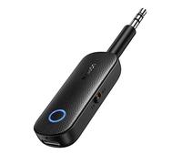 UGREEN Trasmettitore Ricevitore Bluetooth 5.4 Jack 3.5 Adattatore Bluetooth | 2 in 1 Audio 3.5mm Aux Jack Microfono Integrato per TV PC Auto 12h di Autonomia