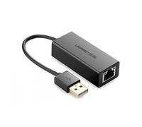 UGREEN Adattatore Ethernet USB 2.0 10/100Mbps (Black)