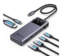 UGREEN Uno 10Gbps Hub USB C HDMI 4K 60Hz PD 100W Carica Adattatore Type C 3.2