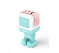 Ugreen Uno RG 65W 3-Port GaN Fast Charger rosa blue Caricabatteria 35855