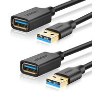 Cavo di prolunga Ugreen USB 3.0 (femmina) - adattatore USB 3.0 (maschio) - 1m - nero