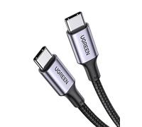 UGREEN US316 Tipo C to Type C Cavo, 100 W, 2 m (Black)