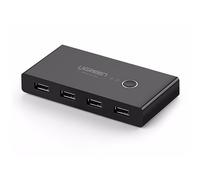 Ugreen USB 2.0 2x4 KVM Switch Nero