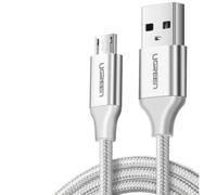 Ugreen USB 3.0 - Micro USB 2.4A Coated Cable 2m White