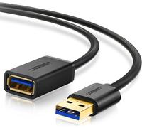 Ugreen USB 3.0 USB forlængerkabel 1m Sort
