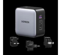 UGREEN USB-A+2*USB-C 65W GaN Worldwide Travel Fast Charger NEW