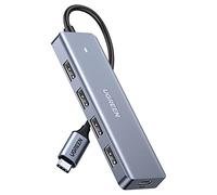 UGREEN USB C Hub 4 porte USB Type C to USB 3.0 Hub Adapter with Micro USB for MacBook Pro, iMac, Samsung Galaxy Note 10 S10 S9, LG, Google Chromebook Pixelbook, Dell XPS, Oculus Rift S,Lenovo Yoga