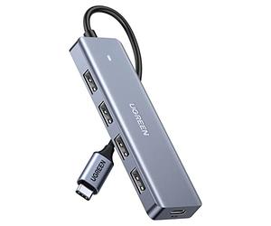 UGREEN USB C Hub 4 porte USB Type C to USB 3.0 Hub Adapter with Micro USB for MacBook Pro, iMac, Samsung Galaxy Note 10 S10 S9, LG, Google Chromebook Pixelbook, Dell XPS, Oculus Rift S,Lenovo Yoga