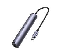 Ugreen USB-C Hub 5 in 1 Adapter Grau 100.1 Mbps USB 3.0; USB-C 10919