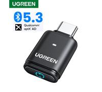 UGREEN USB C Tipo-C Trasmettitore Bluetooth 5.3 aptX HD AD Adattatore audio per PC Nintendo Switch Auricolare Altoparlante Microfono