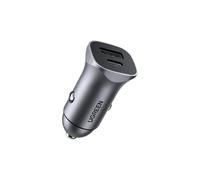 Ugreen Veloce Auto Caricabatterie Alluminio 18W Pd Usb-C Usb-A per IPHONE