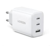 UGREEN Wall Charger CD275, 2 x USB-C, 1 x USB, 65 W (Bianco)