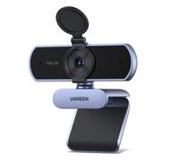 UGREEN Webcam 2K 30FPS Full HD Camera USB A PC Due Micro Autofocus Correzione