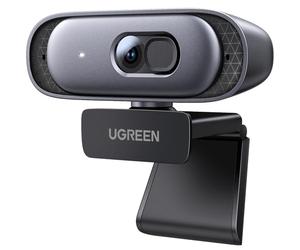 UGREEN Webcam 2K 30FPS Full HD USB A Camera PC Due Micro Cancellazione del Rumore Integrata Rotazione a 360 Gradi Plug Play Windows MacOS Supporta Streaming Videochiamata Youtube Zoom Videoconferenza