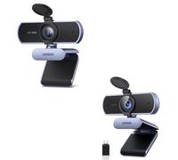 UGREEN Webcam 4K 30FPS USB A C Messa a Fuoco Automatica e Webcam 1080P 30FPS Lunghezza Focale Fissa