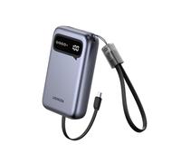 UGREEN Zapix 22.5W Power Bank 20000mAh Ricarica Rapida Caricatore Portatile PC Cavo USB C Integrato PD 20W Emoji Display Compatibile con iPhone 17 16 15 Plus Pro Max Air Galaxy S25 S24 A56 A16 iPad