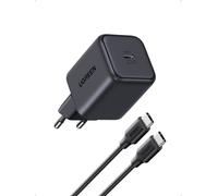UGREEN Zapix Caricatore USB C 45W PPS Ricarica Rapida iPhone con Cavo 1.5M | GaN Caricabatterie Compatibile con iPhone 17 Pro Max Air 16 15 Plus Pixel 10 9 Pro Galaxy S26 S25 S24 Ultra iPad MacBook Neo