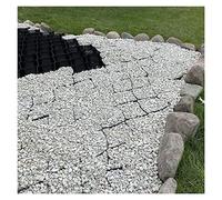 UGUGU Griglia Geocell in HDPE for Il Controllo dell'erosione di vialetti e pendii - Stabilizzatore di Ghiaia Alto 4" for Cortili e parcheggi(4m x 10m (13ft x 33ft) 5cm/2" High)