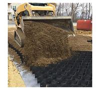 UGUGU Griglia geocellula HDPE Resistente for la stabilizzazione di vialetti e pendii - Griglia di Terra Versatile(6m x 6m (20ft x 20ft) 5cm/2" High)