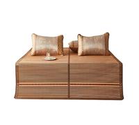 UGZPWQLNX Materasso rinfrescante in bambù, Bamboo Summer Sleep Mat Tatami Foldable Cool Pad, Multiple Sizes