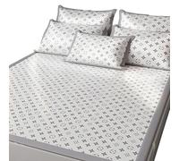 UGZPWQLNX Materasso rinfrescante in bambù, Carbonized Breathable Foldable Summer Cool Rattan Sleep Mat, Multiple Sizes