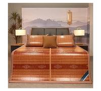 UGZPWQLNX Materasso rinfrescante in bambù, Foldable Bamboo Summer Tatami Mat, Double-Sided Cool, Slip, Multiple Sizes